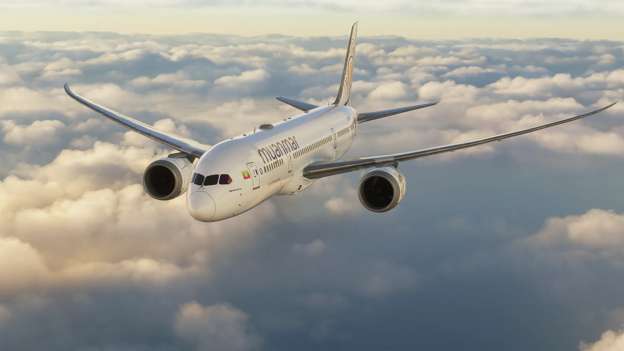 Crew flight simulator screenshot